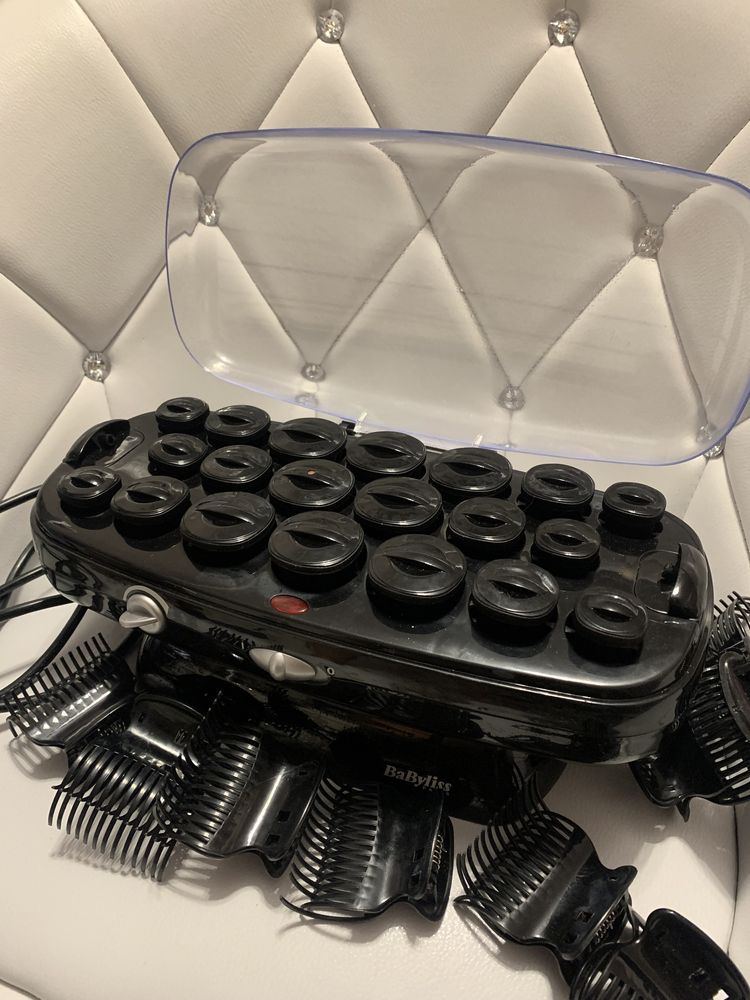 Termokoki Babyliss w super stanie, jedynie raz uzyte