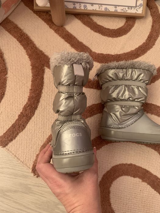 Сапожки Крокс на дівчинку 7 розмір