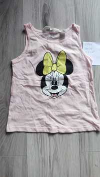 Bluzka bluzeczka H&M Minnie Mouse 110-116