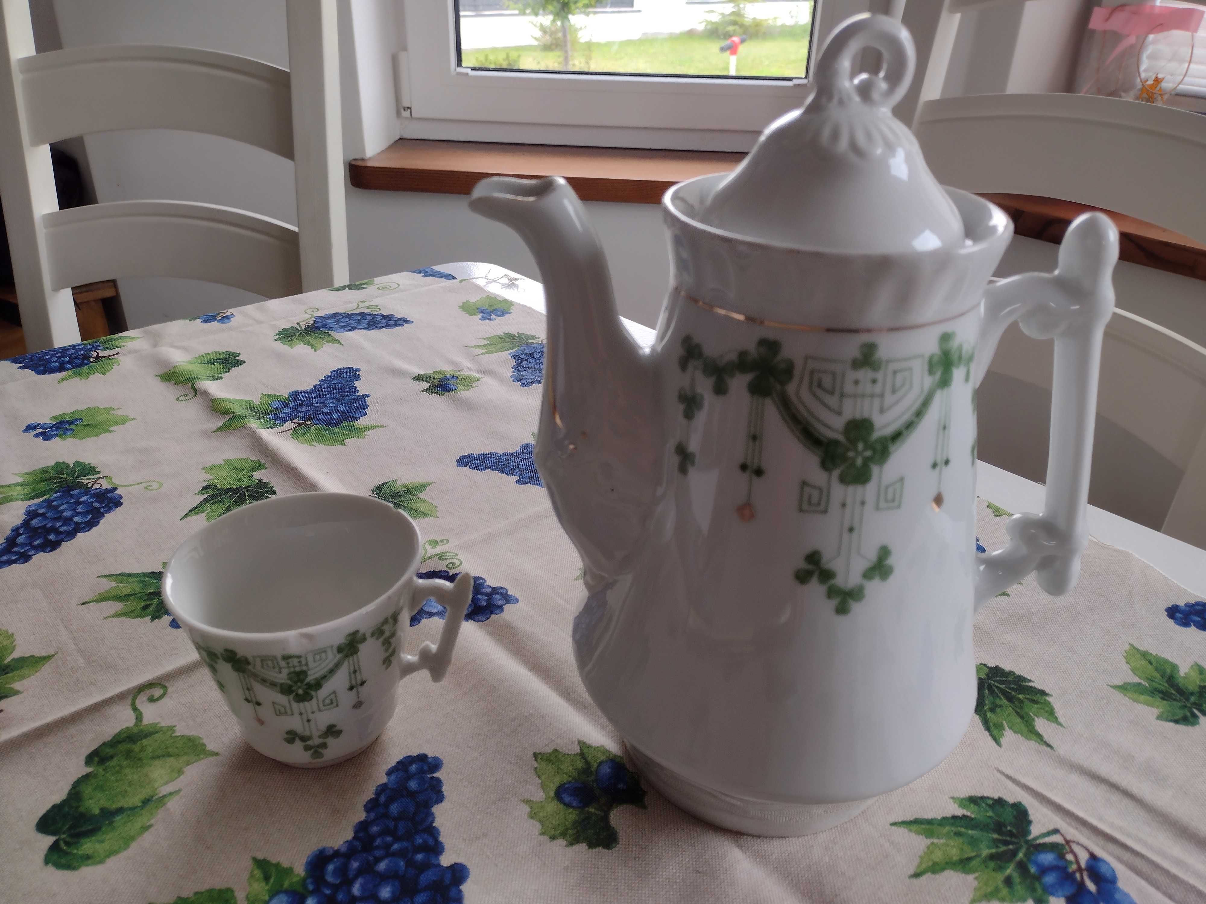 Dzbanek plus filiżanka porcelana vintage