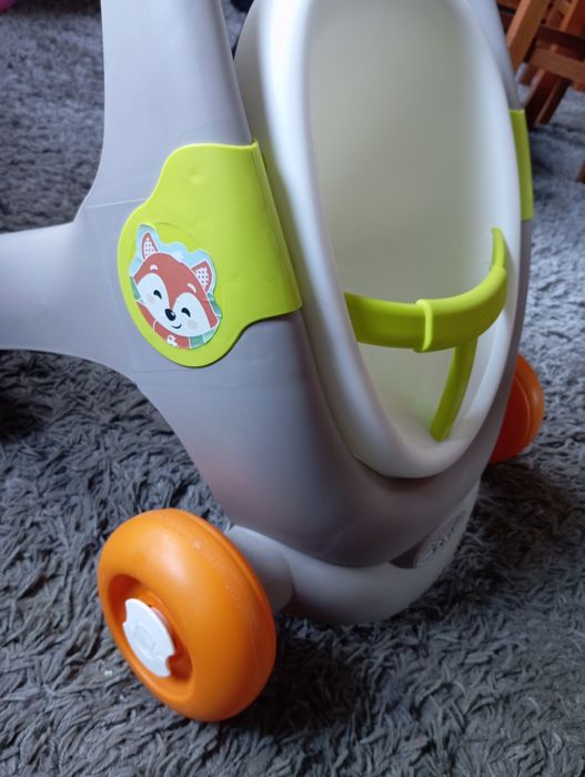 Minikiss 3w1 chodzik pchacz wózek Smoby