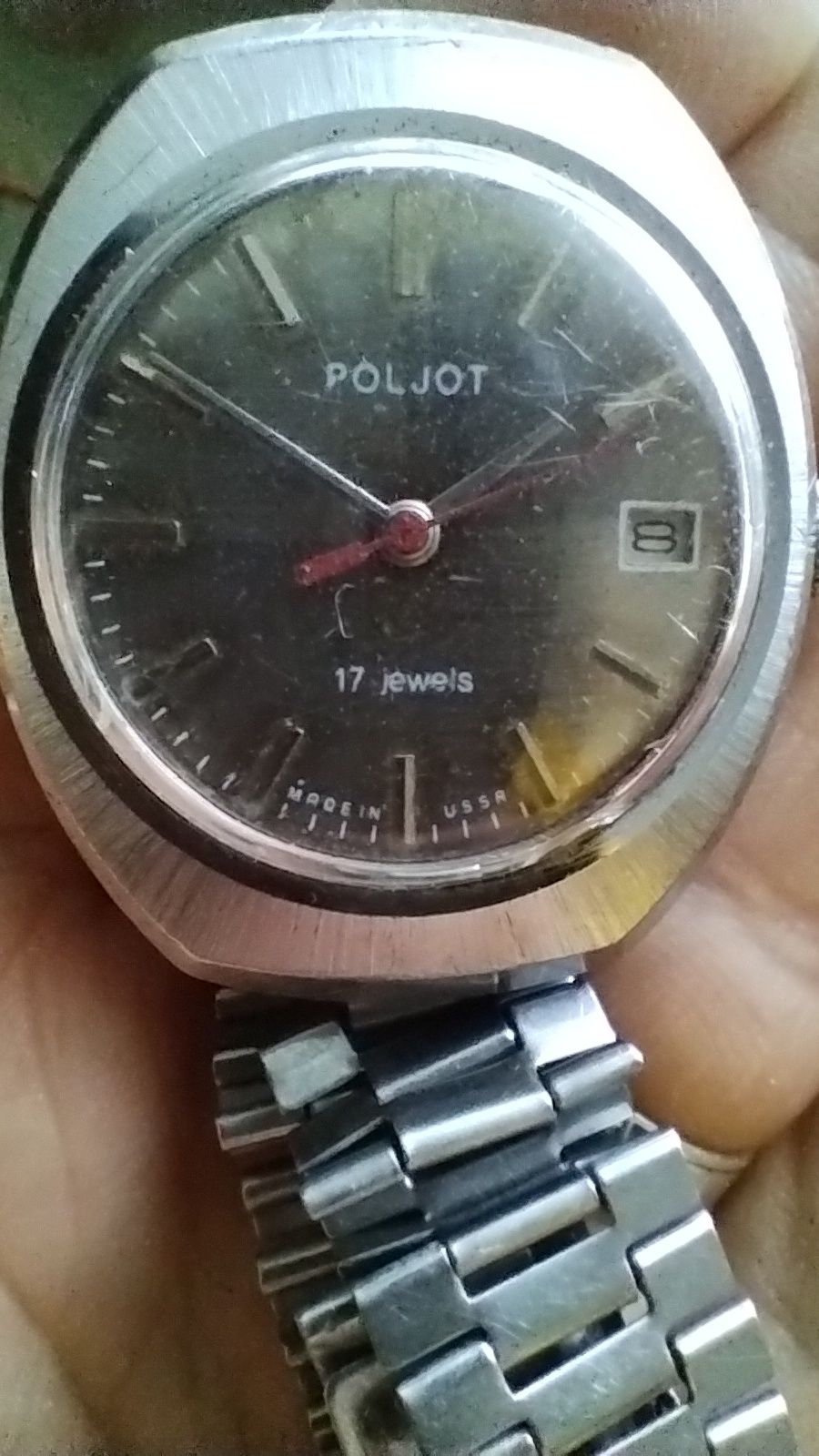 Zegarek mechaniczny Poljot z datownikiem