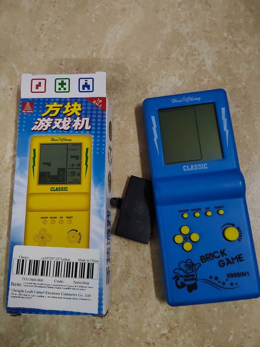 Jogo Tetris puzzle eletrônico 90s