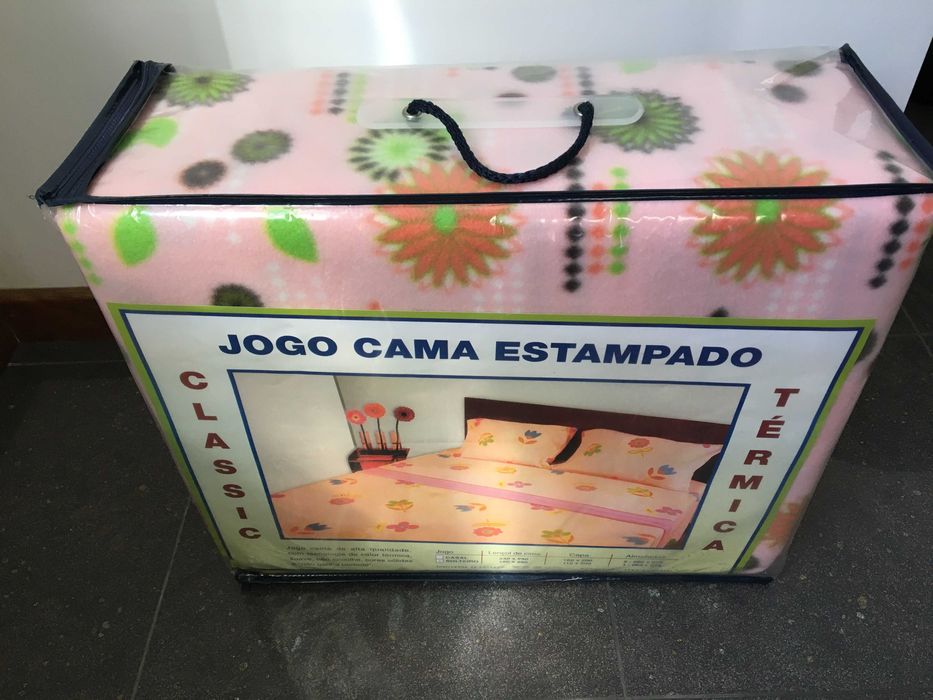 Conjunto de lençóis de cama individual