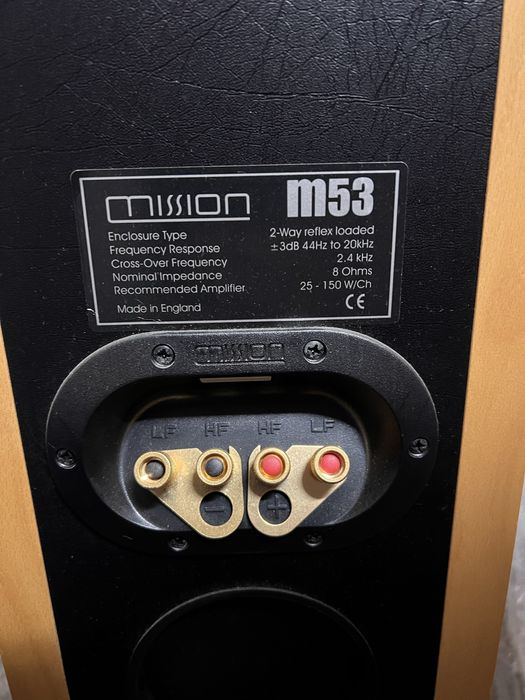 Sistema de som MISSION M53 / M5AS