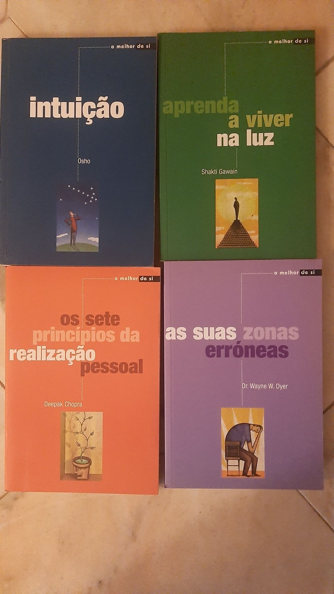 Quatro livros O Melhor de Si