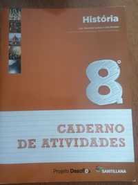 Livro História 8 Caderno de Atividades