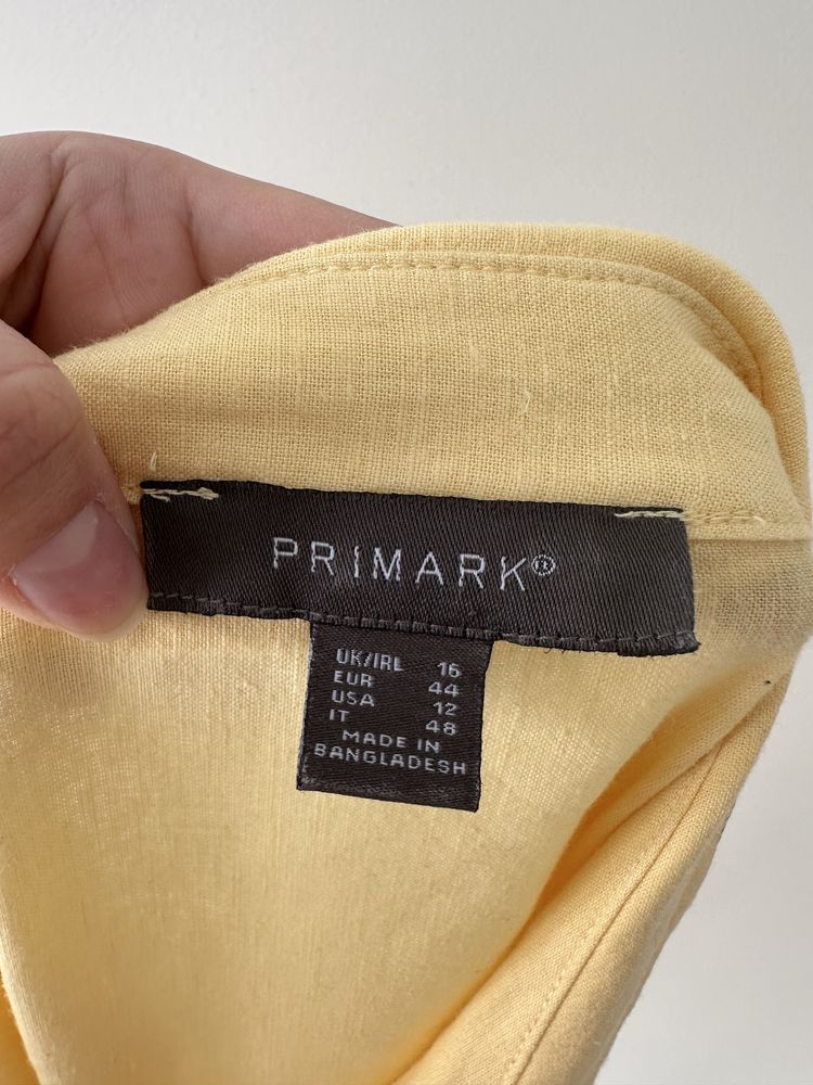 Lniana koszula Primark rozmiar 44 len wiskoza
