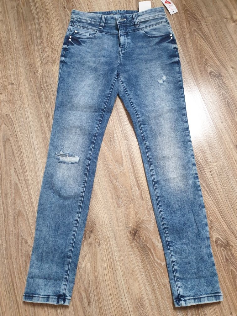 Spodnie skinny leg 36 c&a