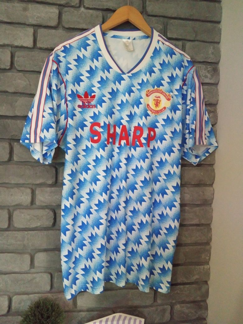 Koszulka piłkarska vintage Adidas , Manchester United, rozmiar XXL