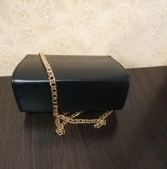 Женская сумка клатч чёрный