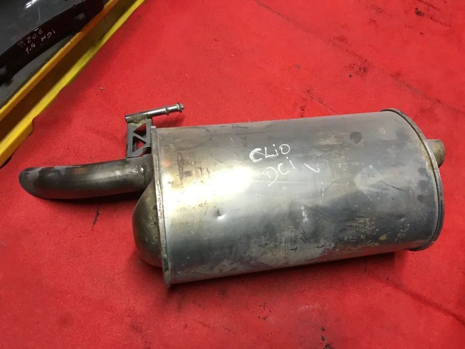 Panela de escape renault clio 1.5 dci