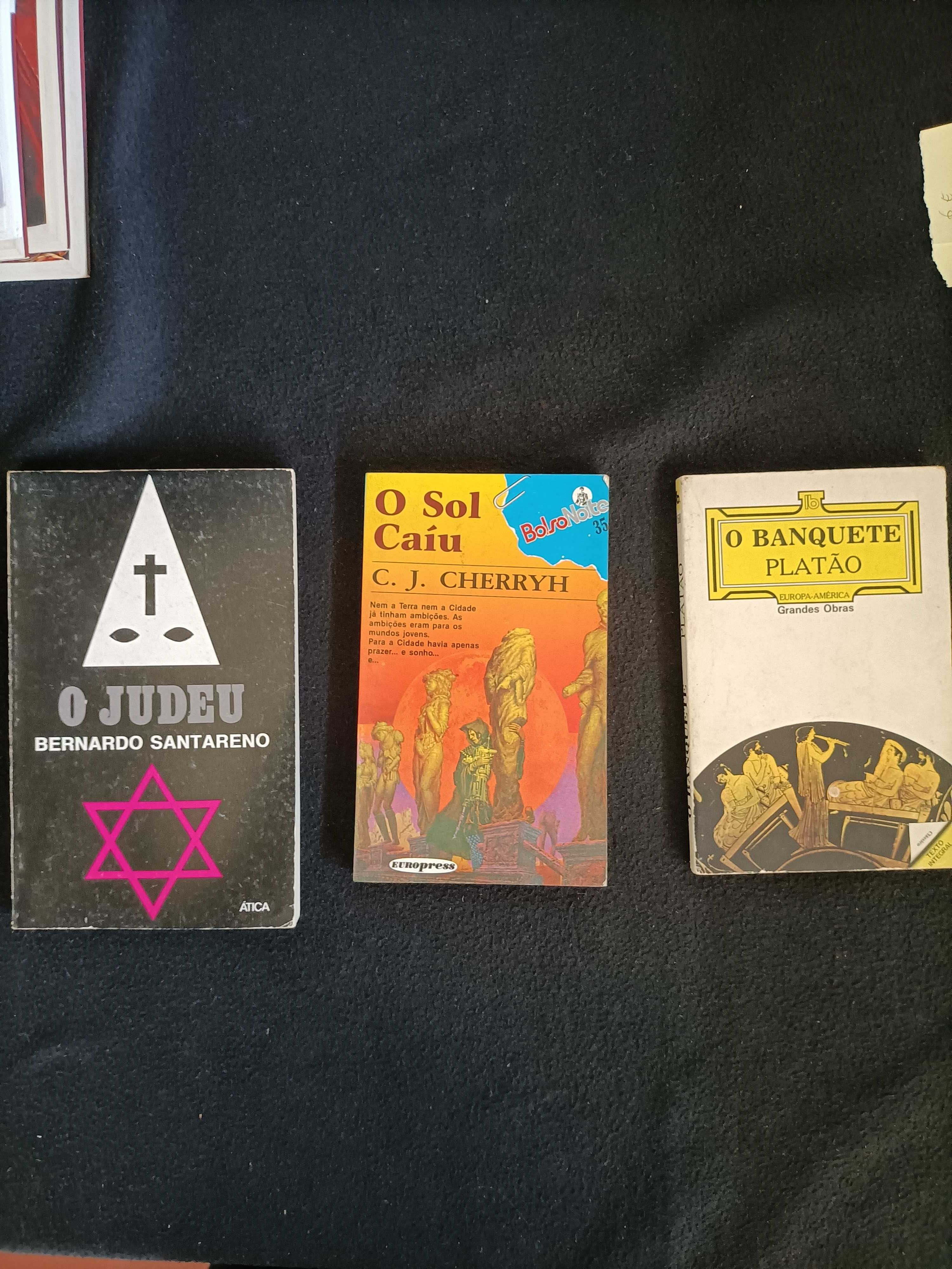 O banquete - O Judeu - O Sol Caíu - portes incluídos - 3 livros