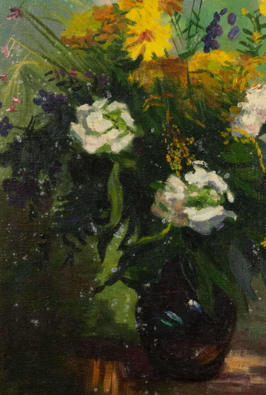 Pintura russa flores Outono | século XX