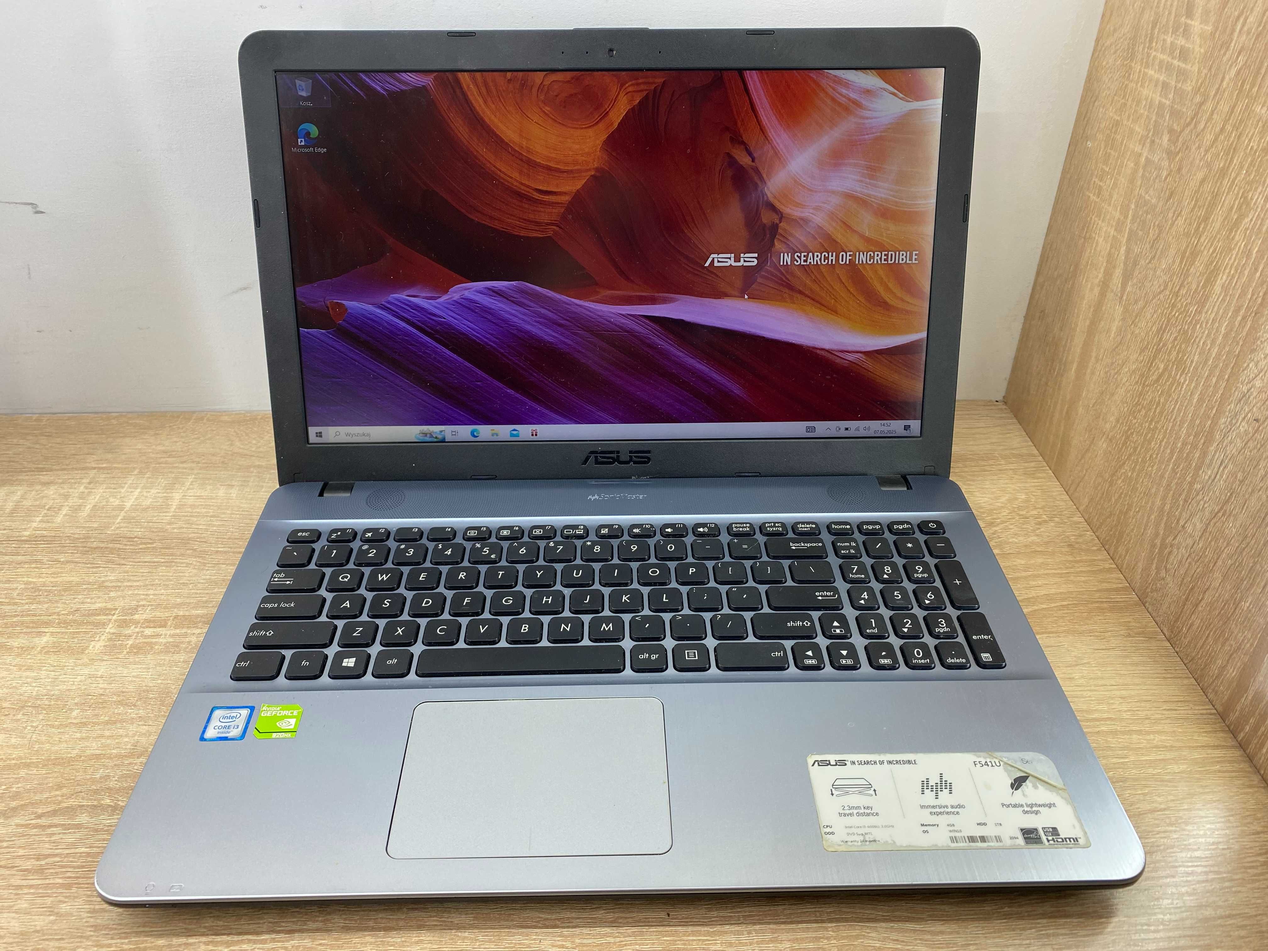 Laptop ASUS F541U I3|4GB|Geforce 920Mx|