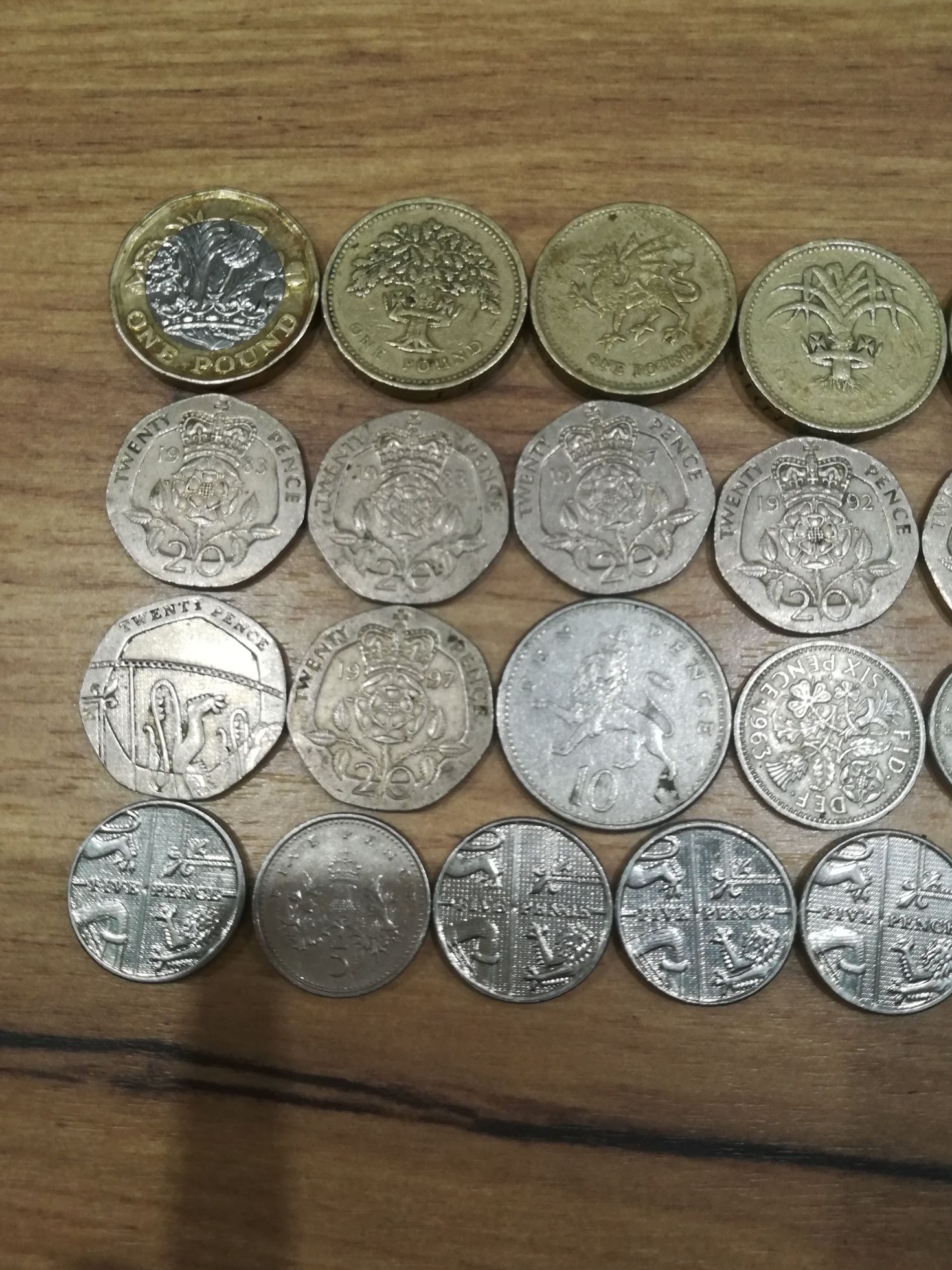 Продам монетки Великобританії