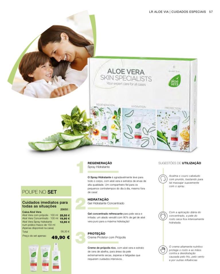 Box SOS Aloe Vera LR - cuide da sua pele