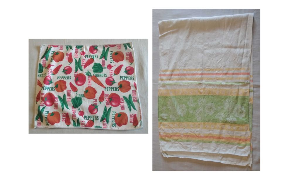 Полотенца. Новые. Льняное, микрофибра