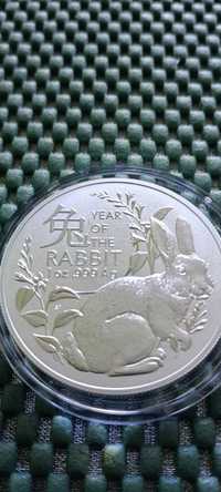 RokKròlikaRoyalAustralianMint-srebrna moneta
