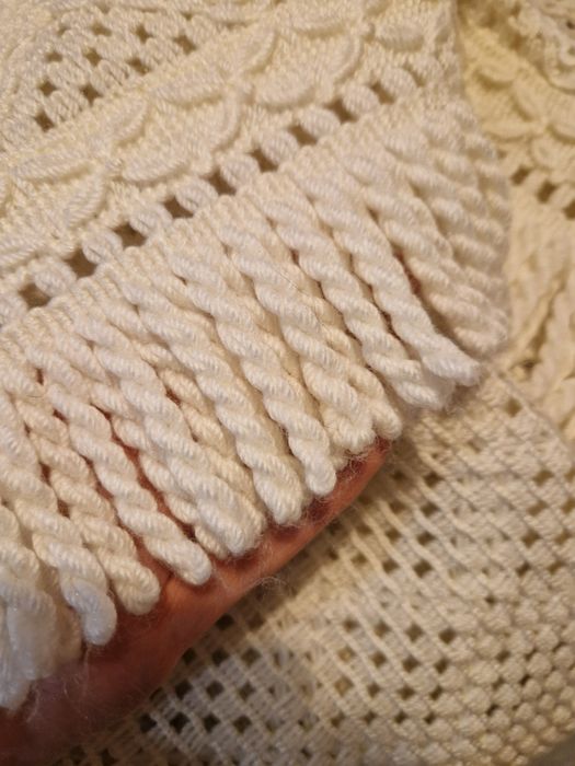 Colcha croche feito a mao