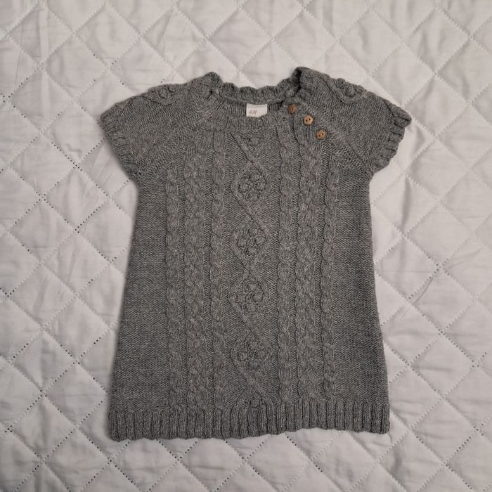 Sukienka zimowa 68 cm H&M