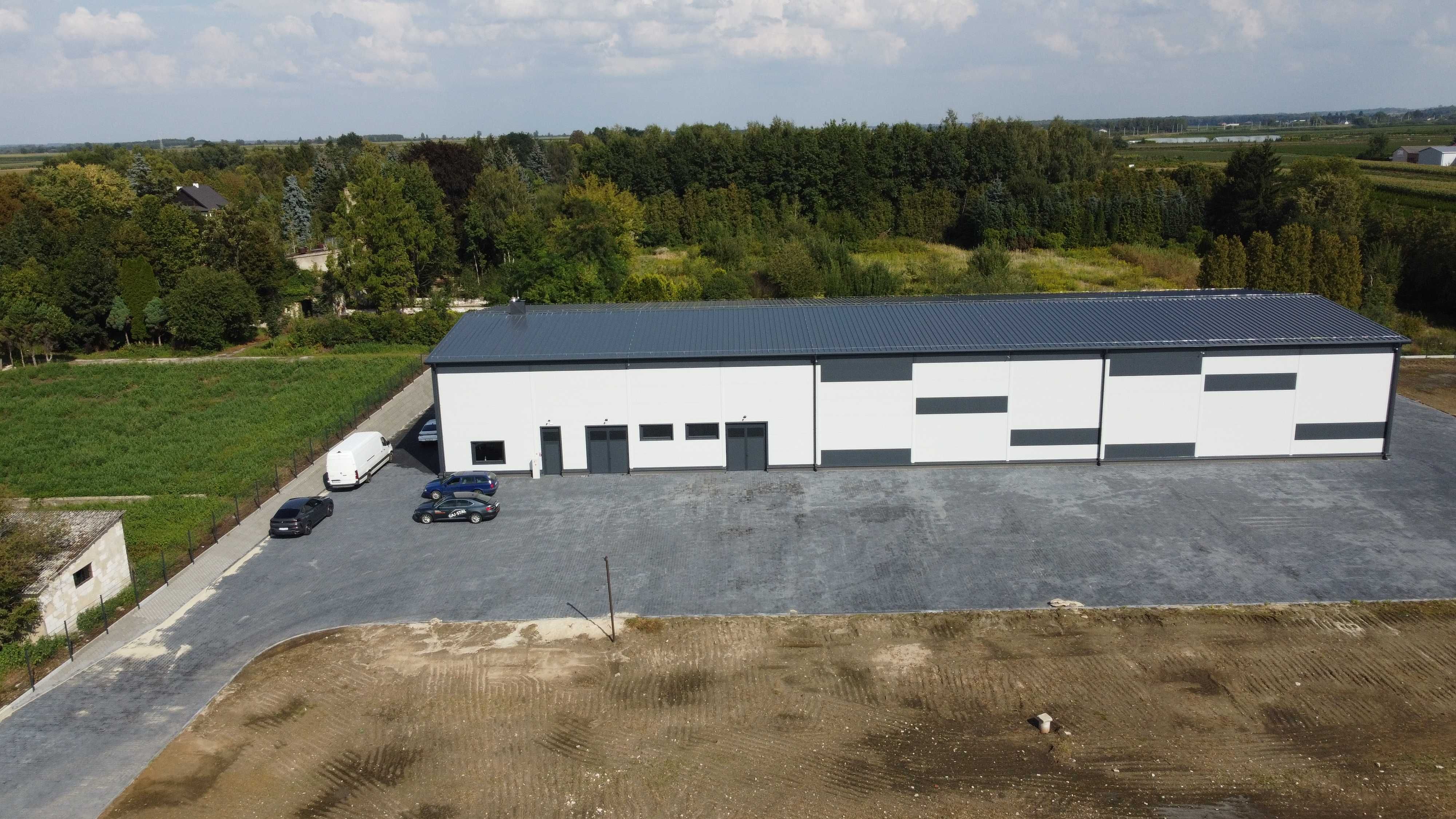 Hala magazynowa ocieplana 1331 m2 22x60,5x7,4