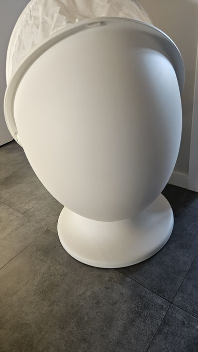 IKEA LÖMSK fotel obrotowy 
Fotel obrotowy, biały/czerwony