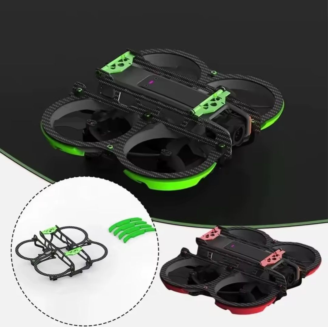 DJI Avata 2 Armadura em fibra de carbono