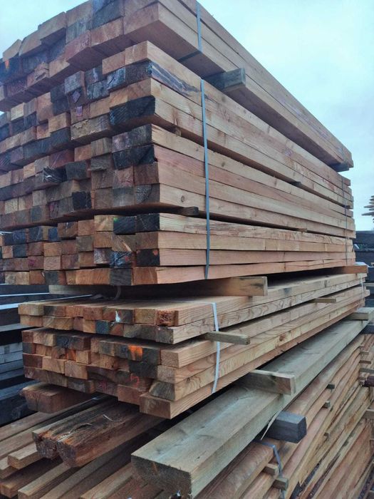 Lamele, sztachety ogrodzeniowe, listwy modrzewiowe, pergole modrzew