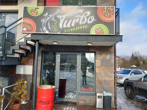 odstąpię Lokal gastronomiczny Kebab kompletny 100m2 MRĄGOWO okazja