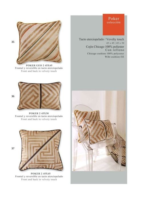 Almofadas decorativas