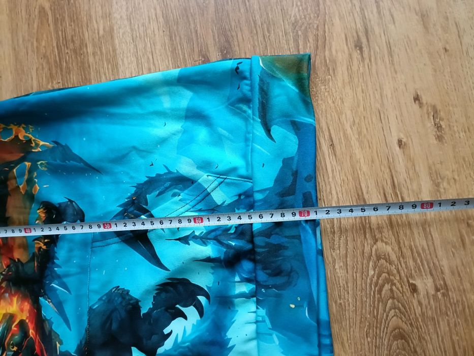 Bluza Smok M ziejący smok L dres kolorowa