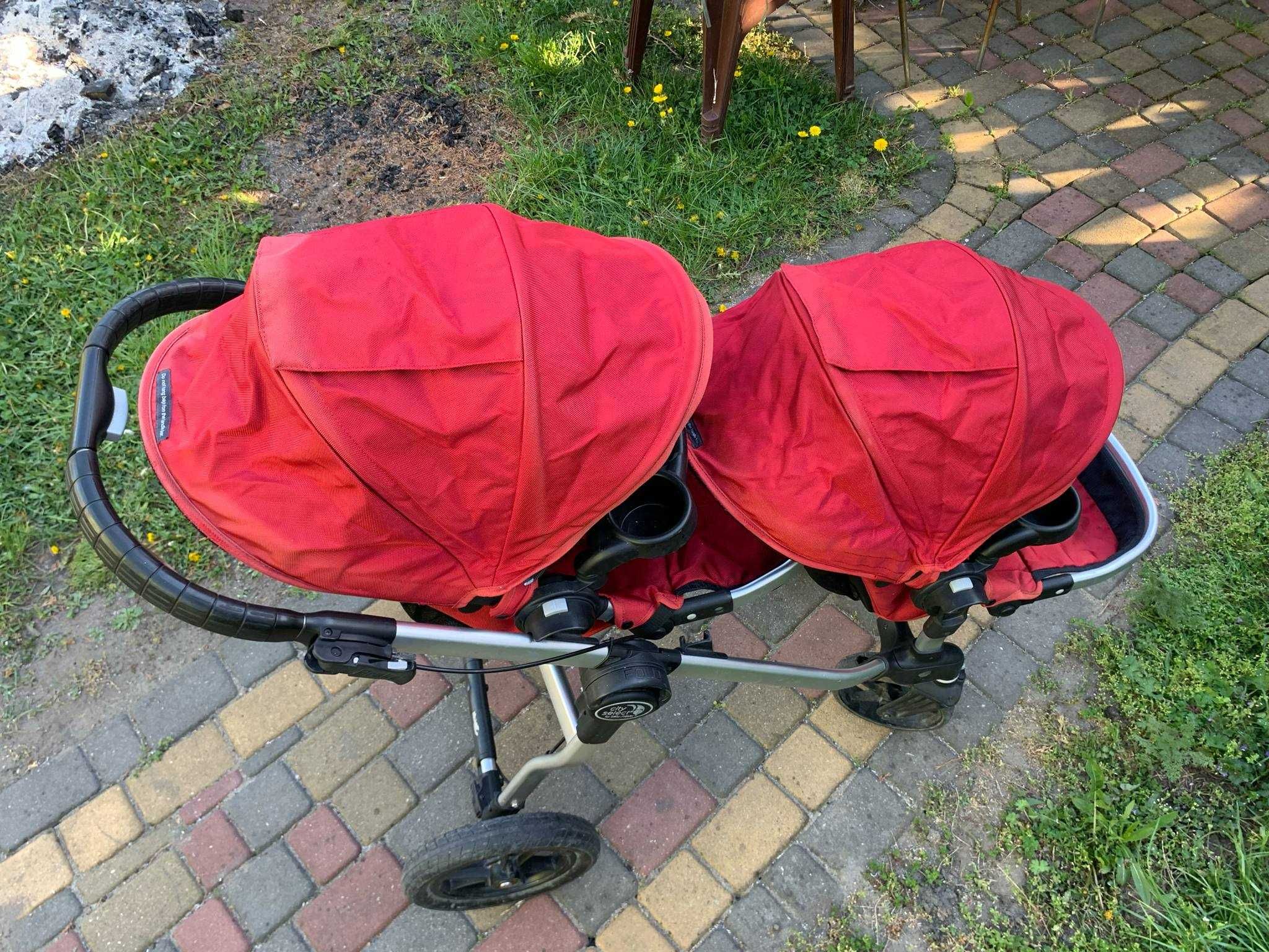 Wózek Baby Jogger City Select - spacerówka dla bliźniaków/rok po roku