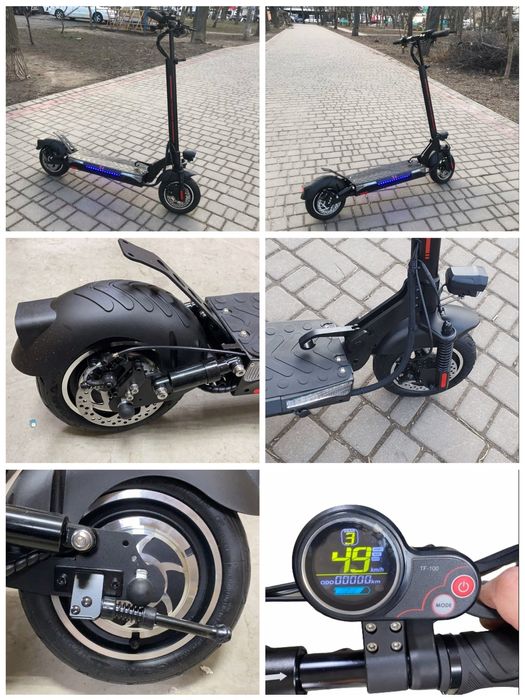 ꧁ХИТ ЦЕНА‼️ Электросамокат Crosser T4 Turbo АКЦИЯ T4 PRO Черный Жми꧂