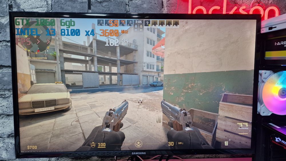 Мощный Игровой i3 8100 Gtx1060 Cs2 GtaV WoT Dota2