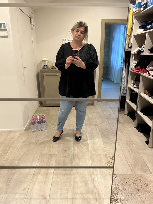 Нарядна новорічна туніка великого розміру