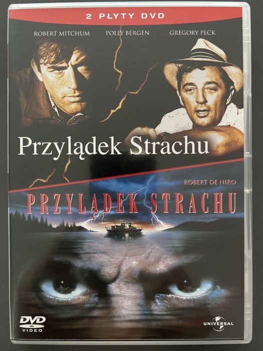 Przylądek Strachu 2 filmy z lat 1962 i 1991 DVD