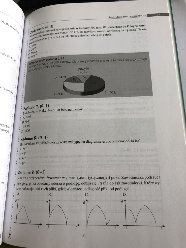 Matematyka testy 7/8 klasa szkoła podstawowa