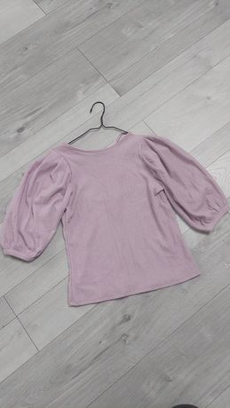 Liliowa bluzka H&M
