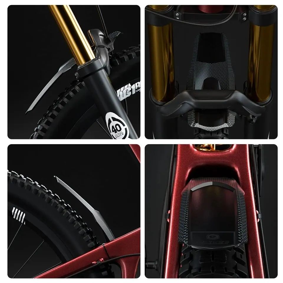 Błotniki do roweru mtb enduro dh mudguard jak karbon dwa błotniki nowe