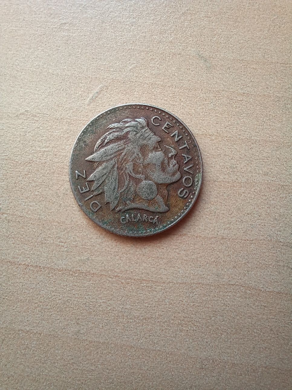 Kolumbia - Historyczna moneta obiegowa  - 10 centavos z 1960 roku