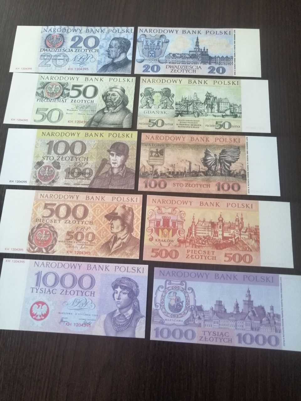 Projekty banknotów A. Heidrich.