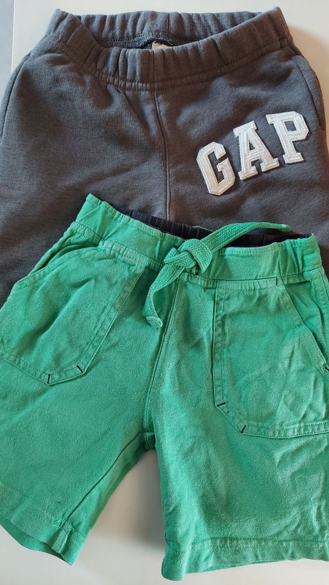 GAP nowe, mega spodenki joggers cotton r 9-12 m/74- 80 + gratis