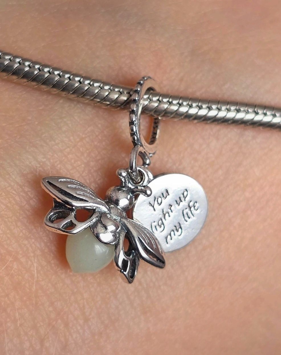 Zawieszka Pandora Charms Robaczek Świętojański