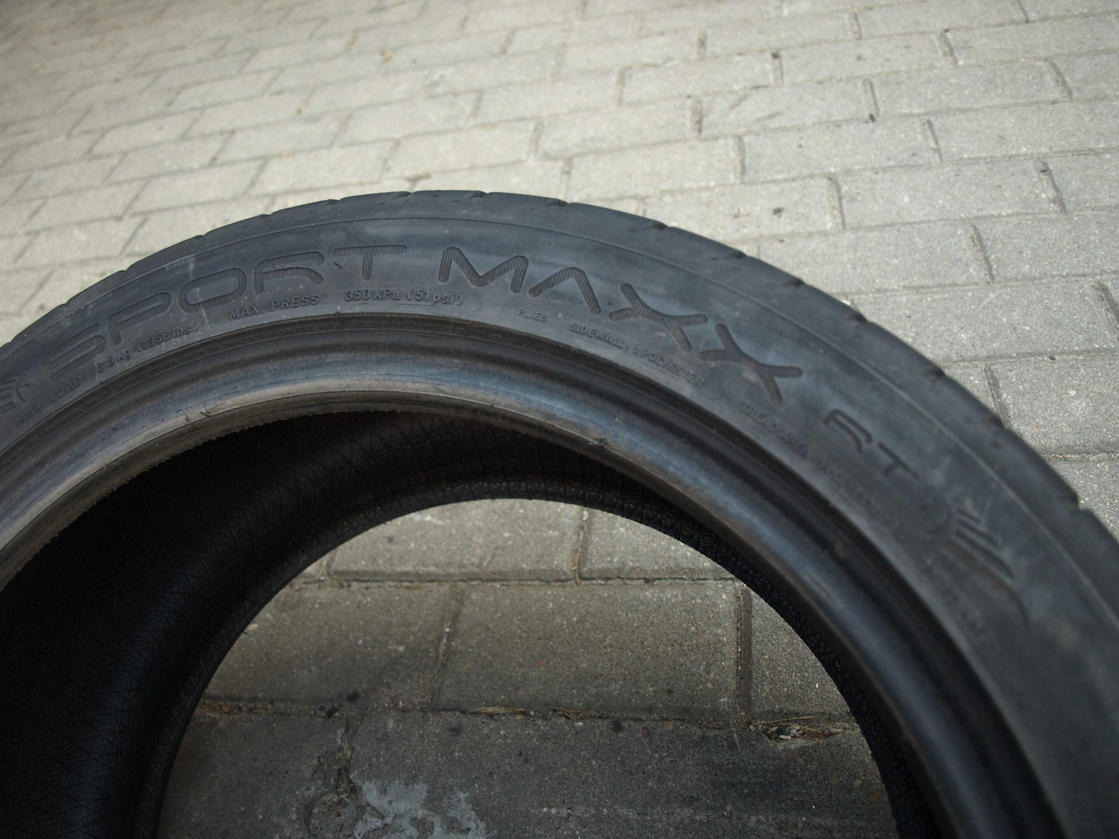 2 szt Opony letnie 245/40r17 Dunlop Sport maxx rt BMW