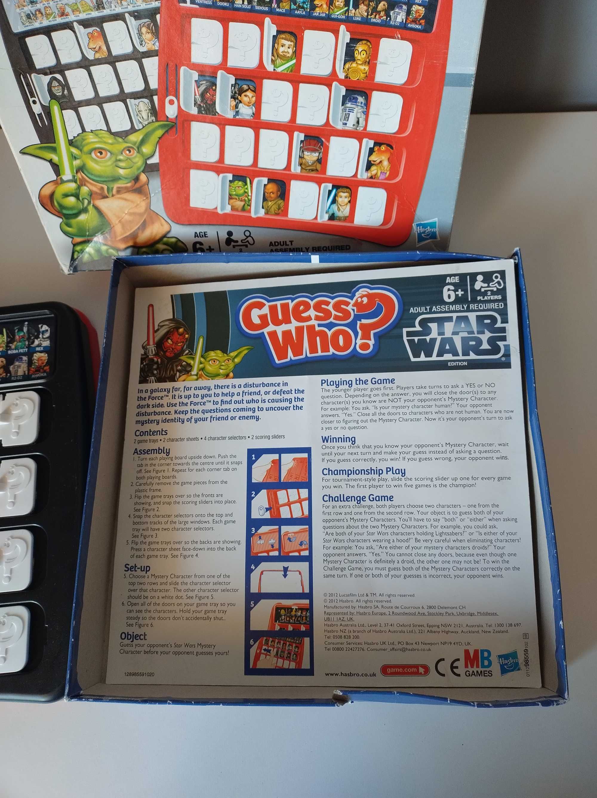 Hasbro Gaming Guess Who Star Wars Edition game gra Gwiezdne Wojny