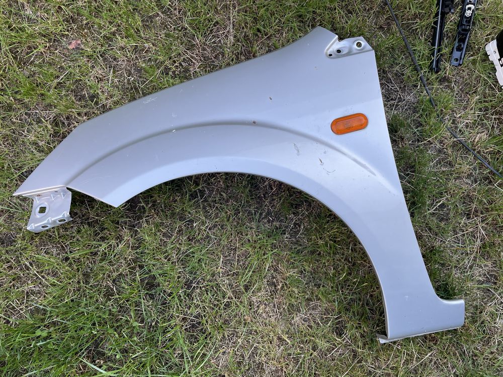 Części Ford Fiesta MK6 VI 62A błotnik, maska, lampy, air bag