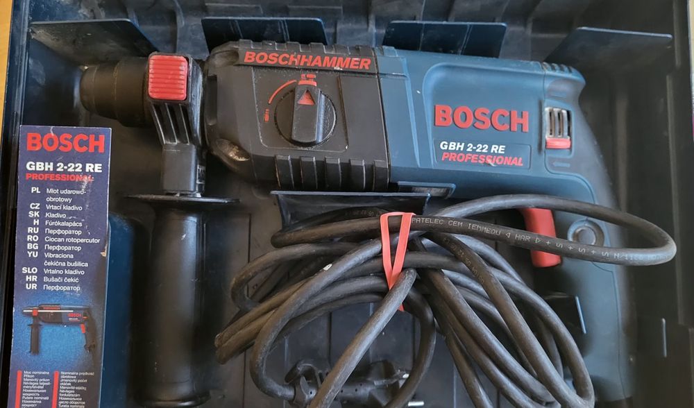 Wiertarka Bosch GBH 2-22 RE młot udarowy