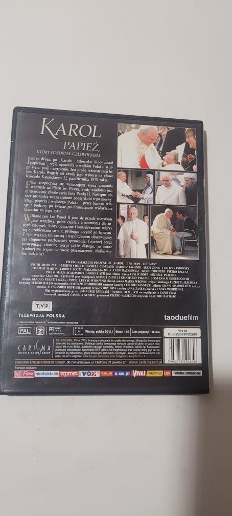 Karol Papież, który pozostał człowiekiem / dvd