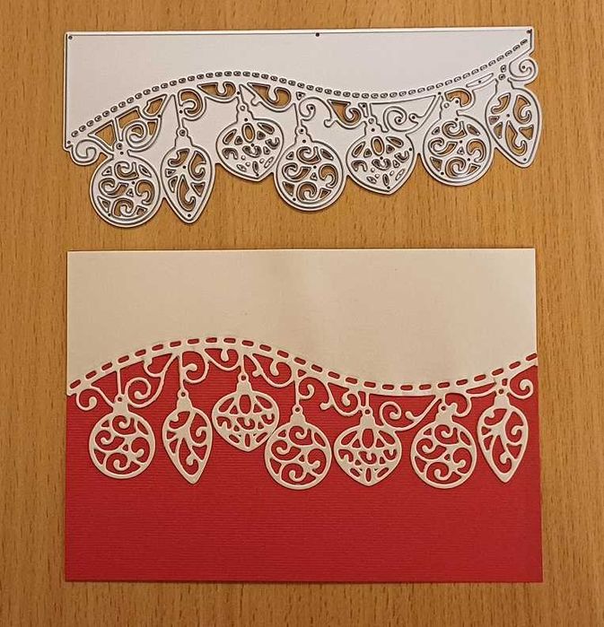 Scrapbooking - wykrojnik brzegowy Boże Narodzenie